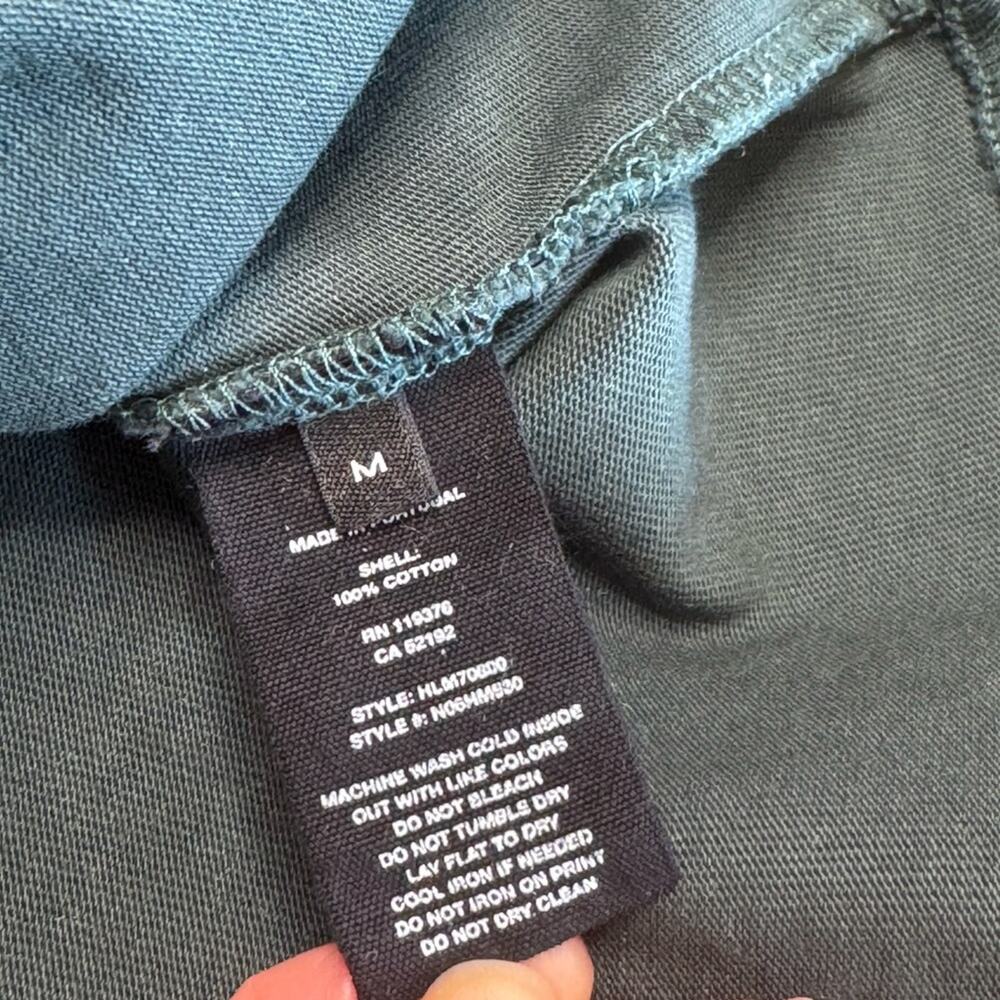 HELMUT LANG Men’s Green Scribbled PARTTIME COWBOY Short Sleeve Crew Neck T-Shirt - Picture 4 of 8